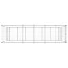 Outdoor Dog Kennel Galvanized Steel 390.7 ftÂ²
