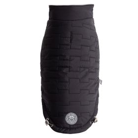 GF Pet Reversible Chalet Jacket (Color: black, size: S)