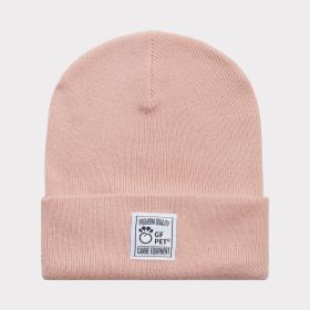 GF PET Human Logo Beanie (Color: Pink, size: O/S)