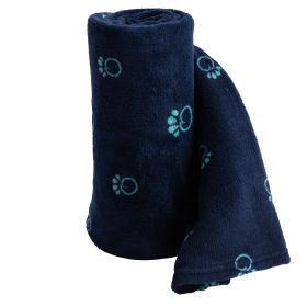 GF PET Logo Blanket (Color: Navy, size: O/S          47" x 58")