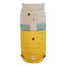 GF Pet Camplife Puffer (Color: Yellow, size: XS)