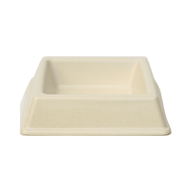 Bamboo Bowl (Color: Charcoal, size: Square)
