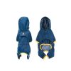 Dog raincoat all-inclusive four-legged waterproof poncho Teddy Bomei rainy pet clothes