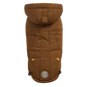 GF Pet Arctic Parka (Color: Wood, size: S)