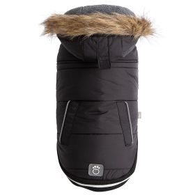GF Pet Creekside Snowsuit (Color: black, size: 3XL)