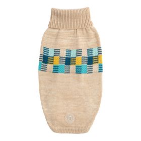 GF Pet Winter Sailor Sweater (Color: Oatmeal Mix, size: 3XL)